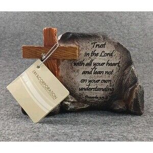 DWK Proverbs 3:5-6 Trust In The Lord Scripture Decorative Sign Plaque Religious